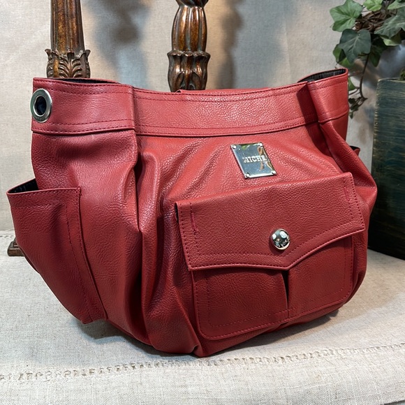 MICHE Burnt Burgundy Clutch Bag - NWOT - Picture 4 of 14